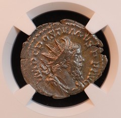 Romano-Gallic Empire Postumus Double Denarius (260-269 AD) – NGC XF! Trier Mint.