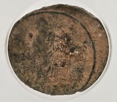 27BC-476AD Bi Nummus Roman Empire Coin ICG Genuine Authenticated Certified Slab