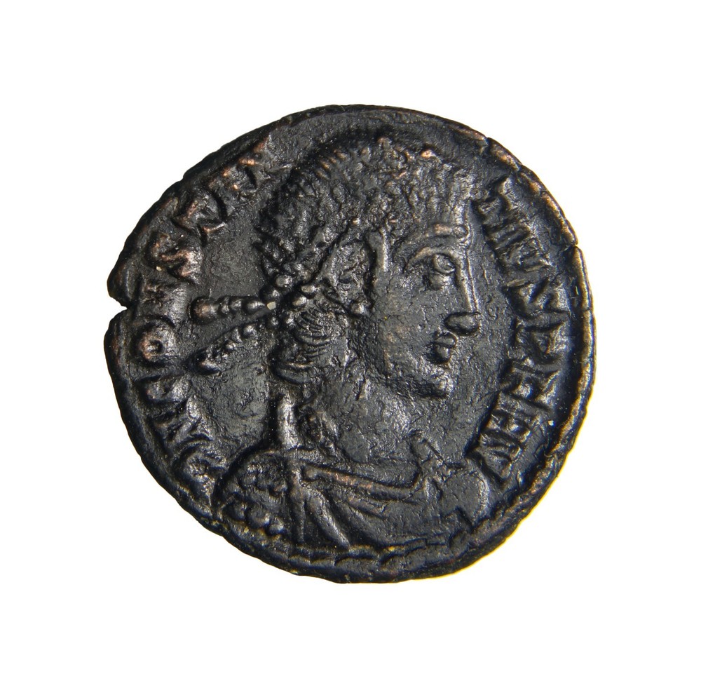 HALF CENT CONSTANTIUS GALLUS (Caesar, 351-354). Follis. Siscia Spearing War