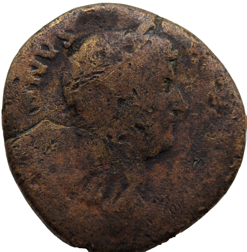 Roman Imperial | Hadrian | AE Sestertius | 137-138 CE | Rome | AEQVITAS | 33MM