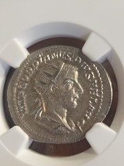 Gordian The 3rd Ar Double Denarius Silver. AU HIGH GRADE ANCIENT ROMAN…