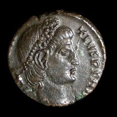 Ancient Rome. Constantius II (AD 337-361).Bronze Reduced Follis.