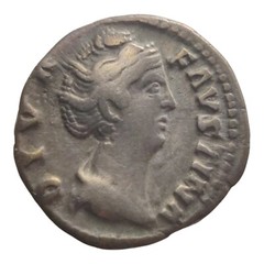 Rome Faustina I 138-140 AD Silver Denarius Ceres Wife Of Antonius Pius 3C