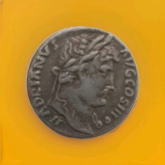 Reproduction Roman Denarius Emperor Hadrian 117 138 AD