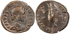 Galeria Valeria, wife of Galerius 308-311 A.D. Follis Fine VENERI V-ICTRICI #AC9