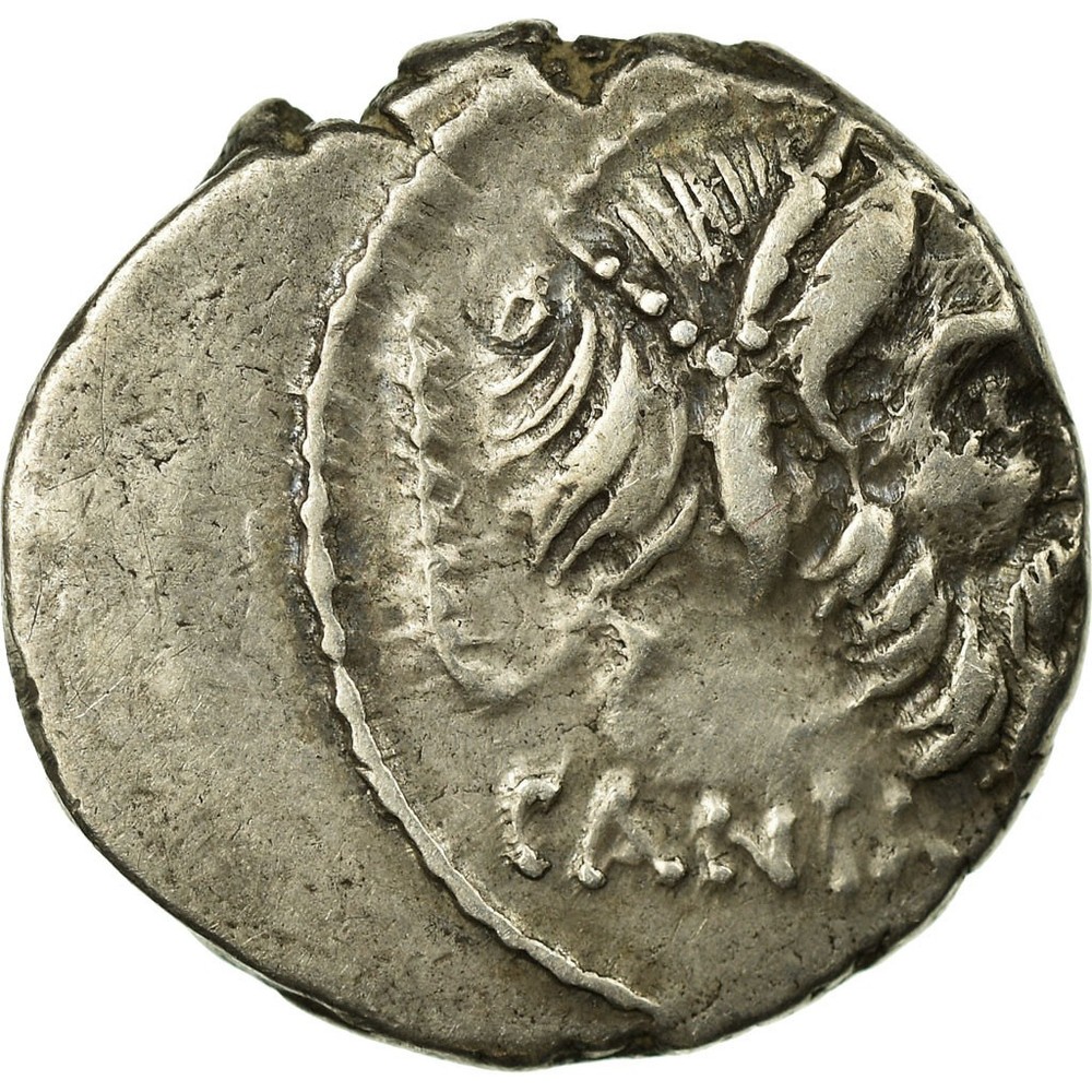 [#65679] Vibia, Denarius, Silver, AU(50-53), Babelon:19