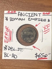 CONSTANTINE I The Great Authentic Ancient Roman Coin LEGION WAR SOLDIERS Error