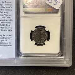 Roman Empire House of Constantine BI Reduced Nummus Licinius I AD 308-324 NGC