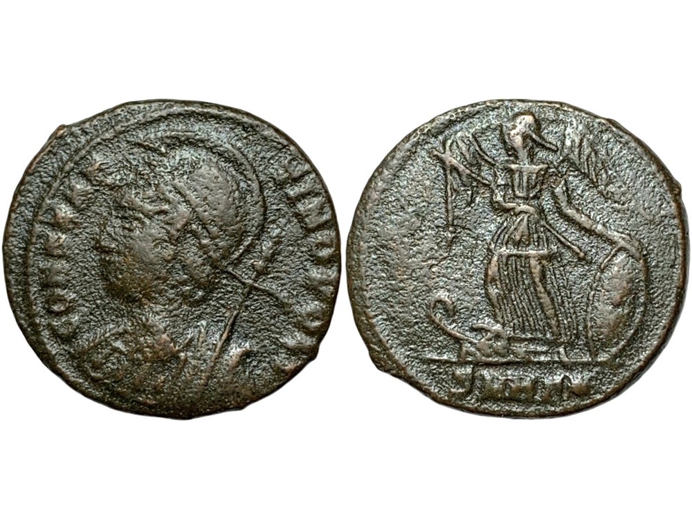 Constantinople, scarce nummus, Heraclea, 335-336 AD. [ROM_3215]