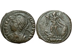 Constantinople, scarce nummus, Heraclea, 335-336 AD. [ROM_3215]