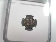 Constantine II Roman Empire BI Nummus AE3/4 NGC Ch AU Ancient Epfig Hoard Caesar