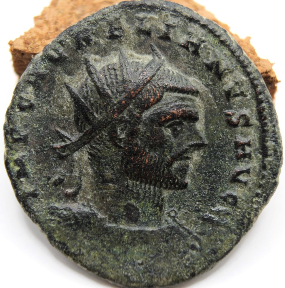Roman Imperial | Aurelian | AE Antoninianus | Cyzicus | 272-273 AD | VF Portrait