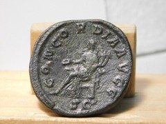 Balbinus sestertius, Roman Imperial, 238 A.D., ruled only 3 months