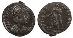 Helena, mother of Constantine I Follis EF PA-X PV-BLICA #AC75879