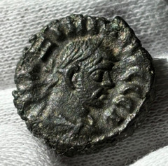 RARE EGYPT, Alexandria Maximianus Potin Tetradrachm 286AD Very Fine example