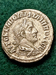 Roman, Philip I the Arab, COA, (244-249 AD) BI Tetradrachm, Antioch Eagle, 26mm