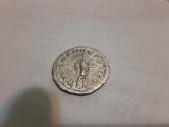 AD238-244 Gordian III Silver Antoninianus Ver Fine Littleton Coin