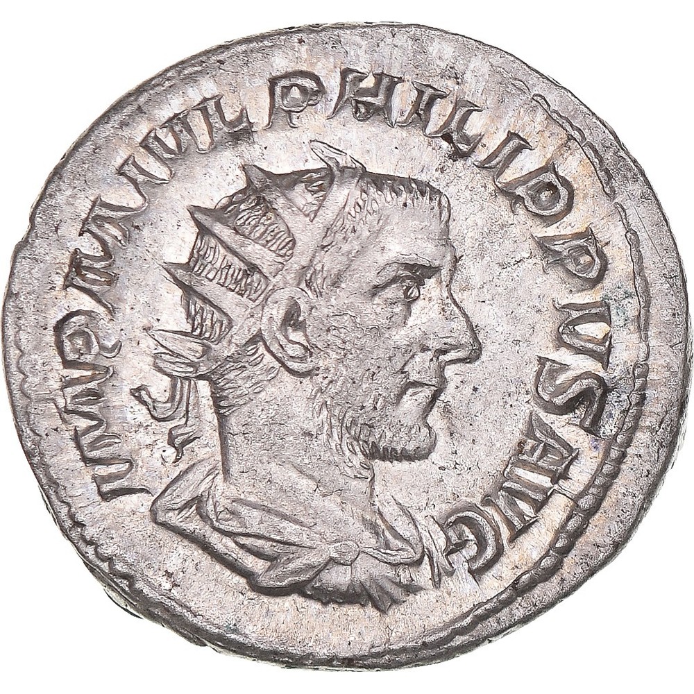 [#1170497] Coin, Philip I, Antoninianus, 244-249, Rome, MS, Bil, lon