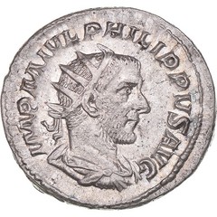[#1170497] Coin, Philip I, Antoninianus, 244-249, Rome, MS, Bil, lon