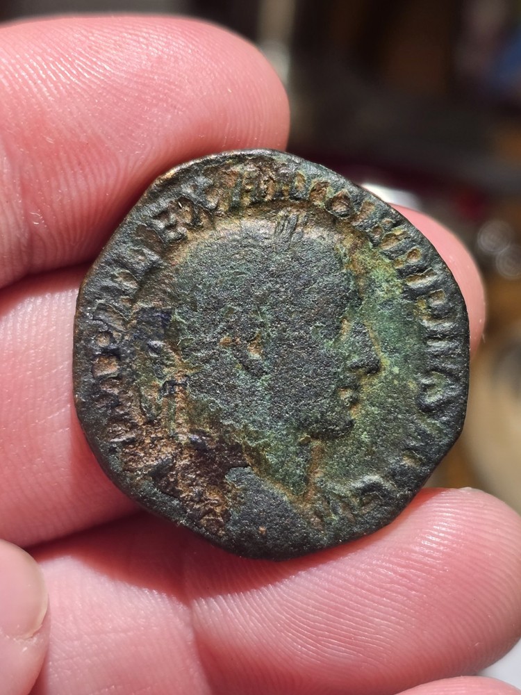 Severus Alexander Æ Sestertius, Providentia