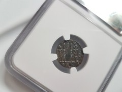 Constantine II Roman Empire BI Nummus AE3/4 NGC Ch AU Ancient Epfig Hoard Caesar