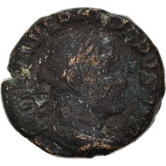 [#940635] Coin, Philip I, As, Rome, VF, Bronze, RIC:169, b