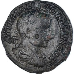 [#1021484] Coin, Thrace, Gordian III, Bronze Æ, 238-244, Hadrianopolis, VF, Bro,