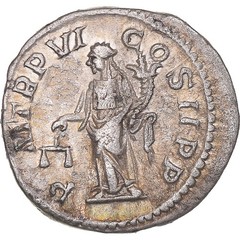 [#1170588] Coin, Severus Alexander, Denarius, 227, Rome, AU, Silver, Cohen:312