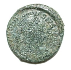 ROME EMPIRE, THEODOSIUS- AE 2- MAIORINA #4161#