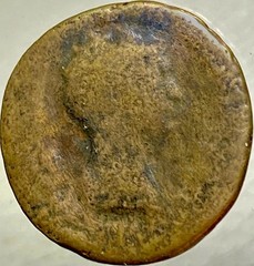 Emperor Trajan Genuine Ancient Roman Coin 98AD-117AD As Genuine Bronze AE26