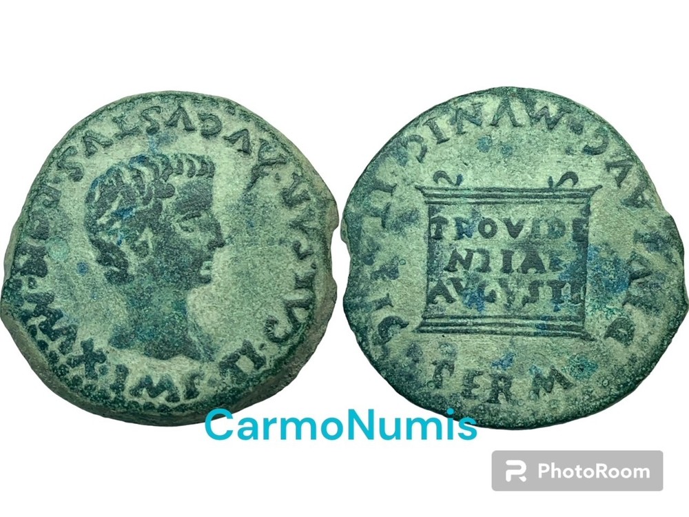 Italica, Tiberius, As, 14-37 AD. [PRO_90]