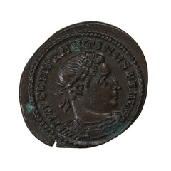 Constantine The Great AE Bronze Follis London Mint RIC.121a Ancient Roman Coin