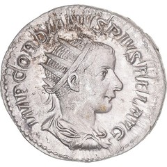 [#1173000] Coin, Gordian III, Antoninianus, 241-243, Rome, AU, Billon, RIC:84
