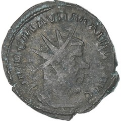 [#1178388] Marius, Antoninianus, 269, Gaul, Very rare, EF, Billon, RIC:19