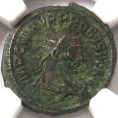 276-282 AD ROME AURELIANIANUS EMPEROR PROBUS NGC CHOICE VERY FINE