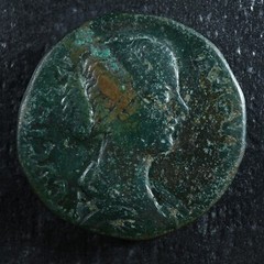 Lucilla Sestertius 164-169 Rome RIC 1736 Fecunditas Sesterce Lucille