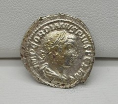 ROMAN EMPIRE DENARIUS GORDIAN III 240 AD RIC 81 #KTM10769
