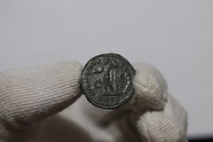 🧭 🇮🇹 ROMAN LICINIUS I FOLLIS, CYZICUS MINT 317-320 AD JUPITER 4.61Gr B98#N518