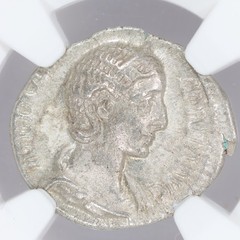 Julia Mamaea AR Denarius Roman Empire Silver Coin 222-235 AD NGC XF