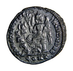 Roman Imperial Coin RARE DAFNE Series Constantine I. AD 307/310-337. Æ Follis