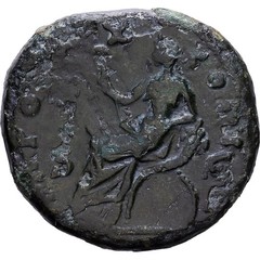 [#1545336] Roman Empire, Antoninus Pius, Sestertius, 156-157, Rome, Bronze, F