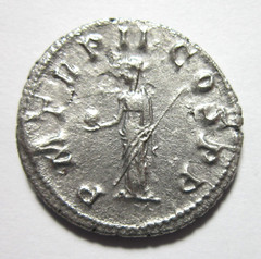 SILVER ANTONINIANUS. GORDIAN III, 238-244 AD. ANTIOCH, C. 239 AD. VERY RARE TYPE