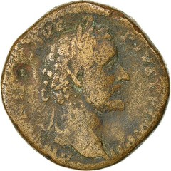 [#491695] Coin, Antoninus Pius, Sestertius, 157-158, Rome, VF, Bronze, RIC:980