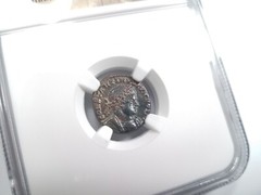 Constantine II Roman Empire BI Nummus AE3/4 NGC Ch AU Ancient Epfig Hoard Caesar