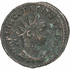 [#1506218] Tacitus, Antoninianus, 276, Lugdunum, Bronze, AU, RIC:33