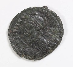 Julian II AE Follis 360-363 AD Vows reverse Great Eye Appeal