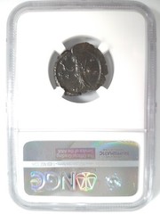 Victorinus Romano Gallic Empire NGC AU BI Double Denarius Ancient Roman Coin