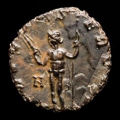 *Lucernae* Gallienus Antoninianus IOVI CONSERVAT. N (341) Rome 266 AD