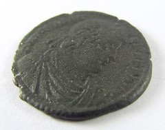 + 423-425 AD IOVIAN Bronze AE Thessaloniki Centenionalis – 28mm; 7.7g