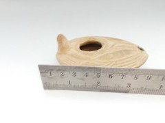 RARE Ancient Pottery Islamic Period Oil Lamp Museum Quality 7nd-8rd cent